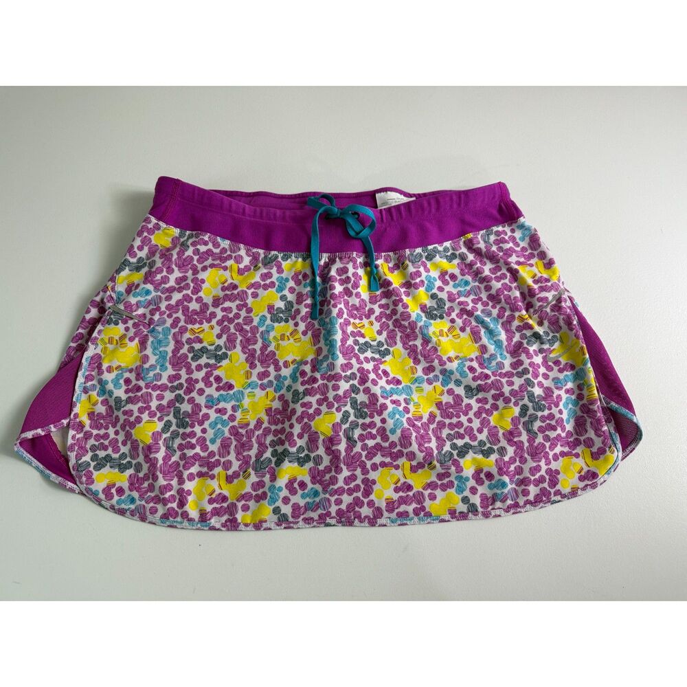 Nike Dri-Fit Women's Multicolor Dot Print Skort Athletic Activewear Size M